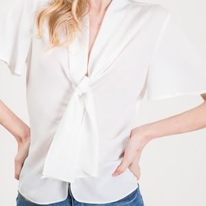 White Dressy Top